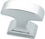Liberty P34931C-PC 1 3/8" Classic Edge Polished Chrome Cabinet & Drawer Knob