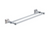 Delta 22025-PC Lakewood Bath 24" Double Towel Bar Polished Chrome Finish