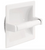 Franklin Brass D2497W Futura Recessed Toilet Paper Holder White Finish
