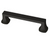 Liberty P36130C-FB  3 3/4" Mandara Cabinet Drawer Pull Flat Black Finish