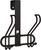 Franklin Brass OTDW02F-FB Flat Black Double Over the Door Hook