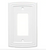Liberty W36398-PW Classical Emery Single GFCI Pure White Cover Plate