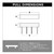 Brainerd P42958W-CZ 1" - 4" Adjustable Casual Column Cabinet Pull Champagne Bronze