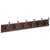 Liberty Hardware 165541  Six Scroll Hook Rack Cocoa and Soft Iron,  27-Inch