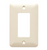 Libertyd W10251-LAL Lt. Almond Stamped Single GFCI Decora Wall Plate Cover