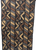 28647 African Mali Mud Cloth Bambara Bogolanfini Gold Aprox 44" x 68"