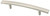 Liberty P37032W-SN-CP 3 3/4" Satin Nickel Caroline Arch Cabinet Drawer Pull