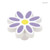 PBF950Y-LAV 1 7/16" Lavender Daisy Cabinet Knob