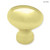 P50805-PB Polished Brass Oval 1 3/16" x 1" Cabinet Drawer Knob