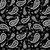 Blank Quilting Paradox Paisley Black Cotton Fabric By The Yard