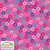 Stof Quilters Combination Multi Circles Pink Cotton Fabric By The Yard