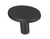 Liberty P44399W-FB 1 1/10" (28mm) Flat Black Foundations Cabinet & Drawer Knob 10 Pack