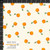 Stof European Citronella Bloom Oranges White Quilting Cotton Fabric By The Yard Stof European Citronella Bloom Oranges White Quilting Cotton Fabric By The Yard