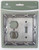 64270 Ribbon & Reed Satin Pewter Switch/Duplex Plate Cover
