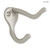 B59303Z-SN Satin Nickel Double Coat, Hat, Robe Hook