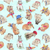 Henry Glass Trendy Meadows Tossed Bunnies Multi Cotton Fabric By The Yard Henry Glass Trendy Meadows Tossed Bunnies Multi Cotton Fabric By The Yard
