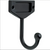 Mainstays B47614L-FB-FB Flat Black 3" Label Single Prong Hook