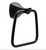 Delta Bath SAN46-FB Sandover Towel Ring Flat Black Finish