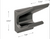 Delta 79936-KS Pivotal Bath Towel and Hobe Hook Black Stainless Steel Finish