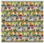 Henry Glass Gnome Town Hero Border Stripe Multi Cotton Fabric By The Yard