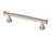 Liberty P43474W-SN 3 3/4" Flared Edge Cabinet Drawer Pull Satin Nickel