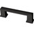 Brainerd P44269W-FB Flat Black 3" & 3 3/4" Classic Rectangle Cabinet Drawer Pull
