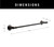 Delta CML24-VBR Chamberlain Bath 24" Towel Bar Venetian Bronze