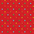 Henry Glass Alpha Babies Polka Dot Red Cotton Fabric By The Yard