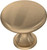Liberty P42354Z-CZ 1 1/4" Garrett Mushroom Knob Champagne Bronze 5 Pack