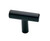 Franklin Brass 1 1/4" Matte Black Simple Round Bar Cabinet & Drawer Knob 30 Pack