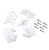 Reliabuilt D19741W-W White Adjustable Drawer Guide Kit Reliabuilt D19741W-W White Adjustable Drawer Guide Kit