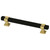 Liberty P39066C-370 6 5/16" Wrapped Square Black & Brushed Brass Cabinet & Drawer Pull Liberty P39066C-370 6 5/16" Wrapped Square Black & Brushed Brass Cabinet & Drawer Pull