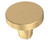 Liberty P42257CW-117 1 1/4" Classic Inset Lucian Cabinet Knob Brushed Brass