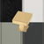 Liberty P43421W-117 Modern Gold 1" Casual Square Cabinet Knob