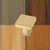 Liberty P43421W-117 Modern Gold 1" Casual Square Cabinet Knob