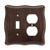 W079ZMC-VBR Venetian Bronze Victorian Single Switch  Duplex Cover Plate