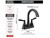 Delta 25822LF-OB Faryn 4" Centerset Bath Faucet Oil Rubbed Bronze Finish