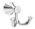 Delta Greydon Bath Towel & Robe Hook Polished Chrome Finish