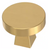 Liberty P47284C-117 1 1/8" Flat Round Cabinet Drawer Knob Modern Gold Finish 10 Pack