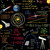Studio E Planetary Missions Graphics & Formulas Black Cotton Fabric By Yard