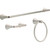 Delta Dallace 3 Piece Bath Hardware Set Brushed Nickel Finish