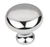 Allen + Roth 1 3/16" Polished Chrome Isolda Round Modern Cabinet Drawer Knob