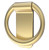 Franklin Brass Modern Door Knocker Brushed Gold Finish