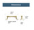 Franklin Brass HHWPL-RG Window Sash Pull Lift Brushed Gold Finish