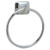 Franklin Brass Futura Bath Towel Ring Chrome Finish 2 Pack