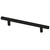 Liberty P01026C-FB Flat Black Bar Cabinet Drawer Pull Knob 5 1/16" Centers 4 Pack