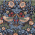 Morris & Co. Kelmscott PWWM001 Stawberry Thief Navy Cotton Fabric By Yd