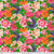 Snow Leopard Temple Garden Peony Cascade Multi Cotton Fabric By The Yard