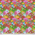 Snow Leopard Temple Garden Floral Fans Multi Cotton Fabric By The Yard