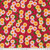 Snow Leopard Temple Garden Fushimi Multi Cotton Fabric By The Yard